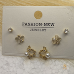 Floral Butterfly Earrings