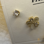 Floral Butterfly Earrings