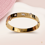 Aurora Crystal Bangle