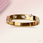 Aurora Crystal Bangle