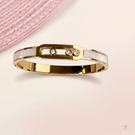 Trio Crystal Bangle