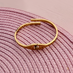 Twin Bar Open Bangle