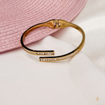 Twin Bar Open Bangle