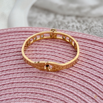 Luna Solitaire Bangle
