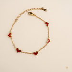 Red Heart Bracelet