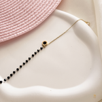 Round Half Beaded Bracelet