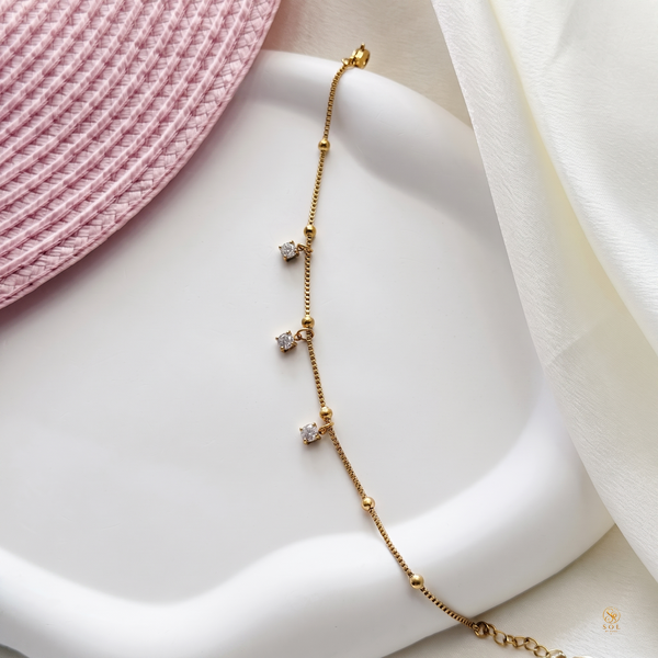 Stone Drop Bracelet