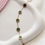 Green Round Bracelet