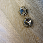 White Stone Earring