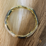 Gray Wave Bangle