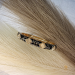 Black And Golden Bangle