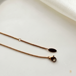 Multi Color Stone Drop Neck Chain