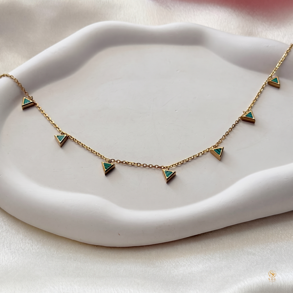 GreenTriangle Drop Neck Chain