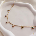 GreenTriangle Drop Neck Chain