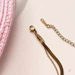 Double Layer Clover Neck Chain