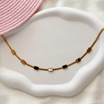 Midnight Rectangular Neck Chain