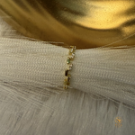 Golden Wave Ring